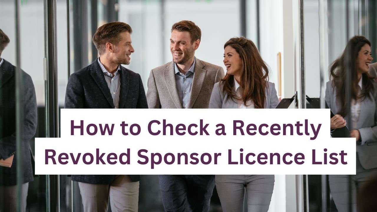 Revoked Sponsor Licence List - Recently Revoked Tier 2 Sponsor Licence