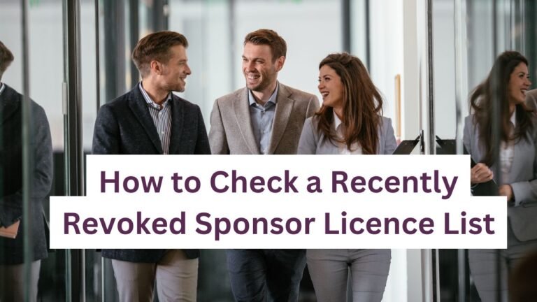 Revoked Sponsor Licence List