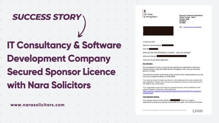 success story sponsor licence