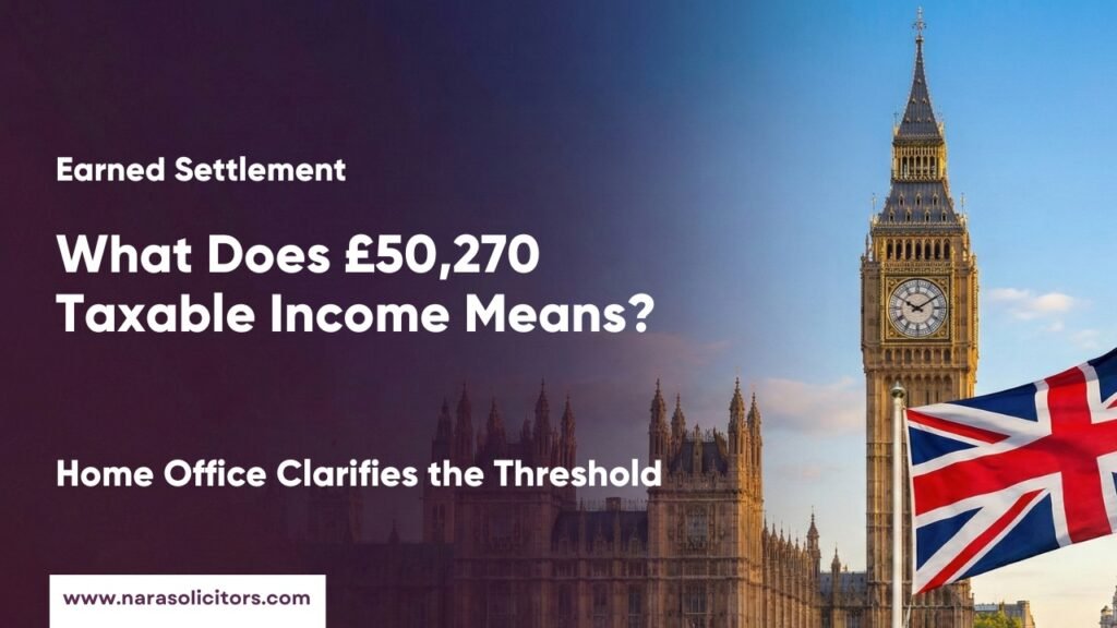 Earned Settlement Does £50,270 Mean Gross Income (1)