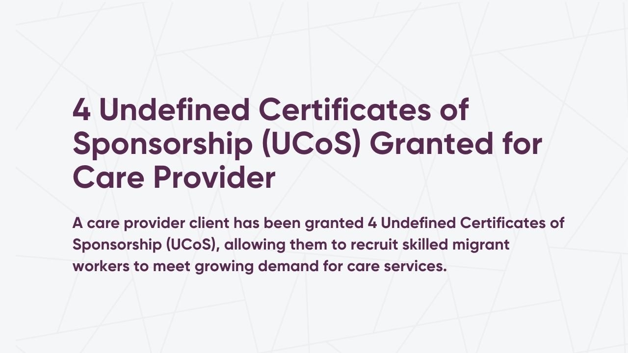 ucos for care provider